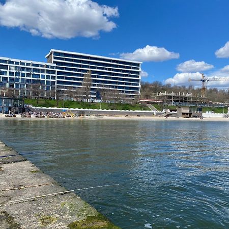 у моря на пляже однокомнатные апартаменты 39 метров купаемся в море Одесса Экстерьер фото